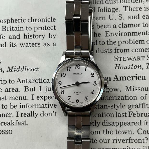 세이코 2220-0020 수동 여성용 빈티지 시계