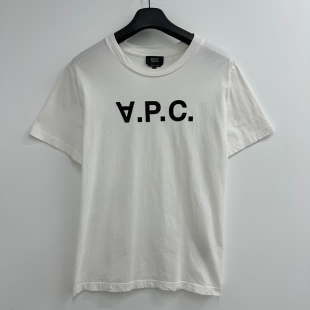 100 A.P.C 아페쎄 남자 스텐다드핏 남자 반팔 티셔츠