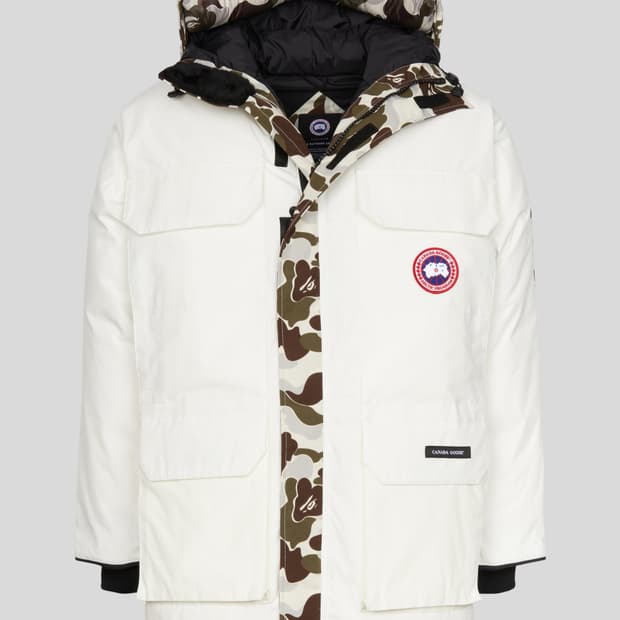 캐나다 구스 X 베이프 Canada Goose X Bape White E