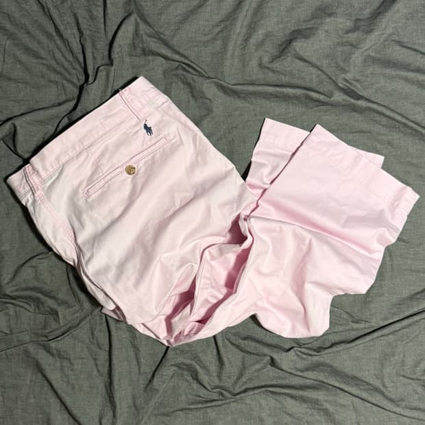 Stretch Cotton Twill Chino Pants