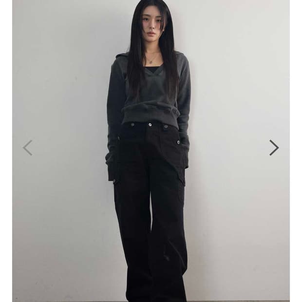 ASON JED CARGO PANTS / BLACK /M