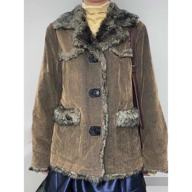 빈티지 브라운 자켓