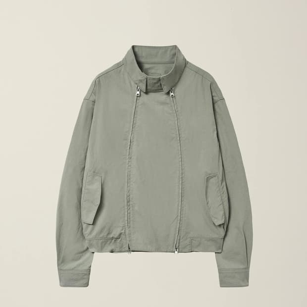 누마레 이이 더블집 해링턴 자켓