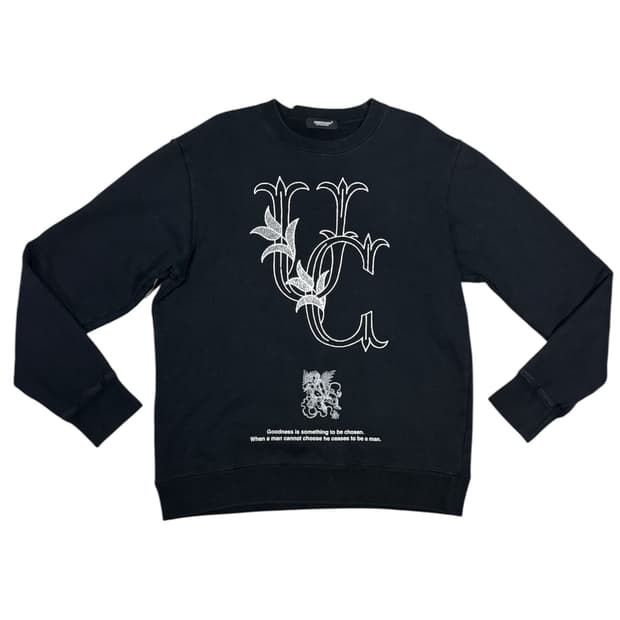 언더커버 선의 후천적 선택 아카이브 맨투맨 스웨터