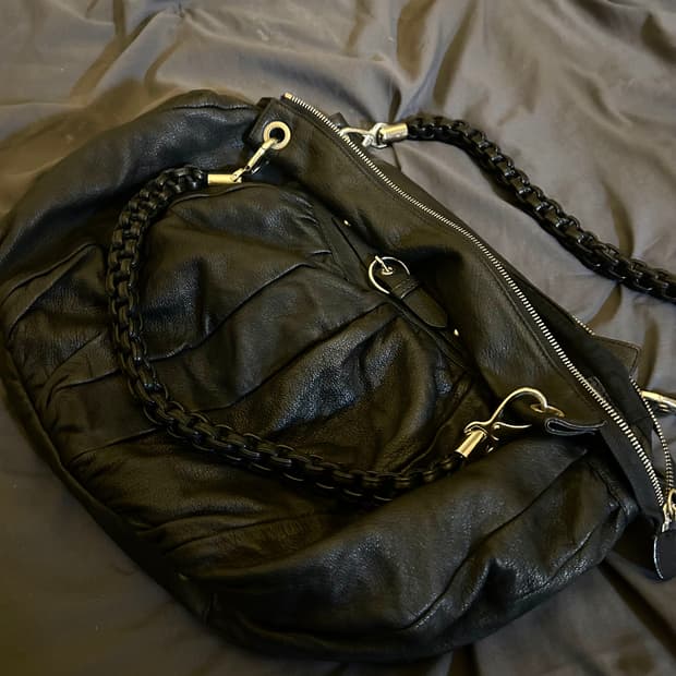 Sheep skin Leather Sholder Bag