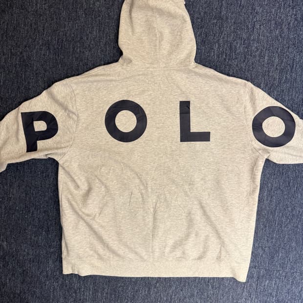 폴로 스펠아웃 후디 빅사이즈 3XL