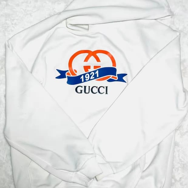 [정품X 스타일제품] 구찌 화이트 후드티