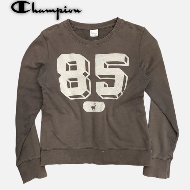 fade brown vintage sweatshirt
