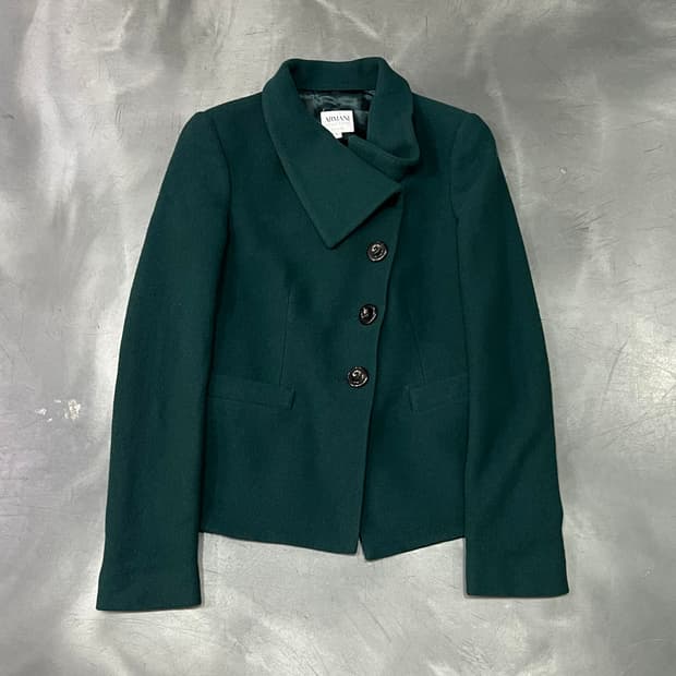  아르마니 꼴레지오니 카라 디테일 자켓 y14787 