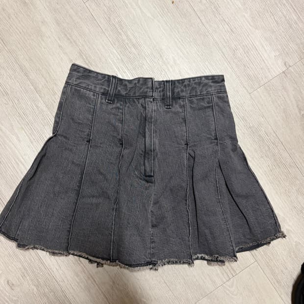 회색 그레이 스커트 미니스커트 빈티지 갸루 펑크 페어리