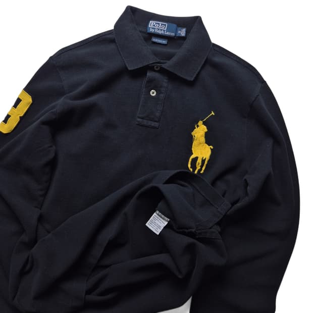 [S] 폴로 랄프로렌 빅포니 PK 카라 롱슬리브
