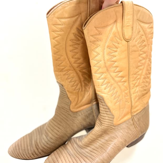 빈티지 웨스턴 부츠