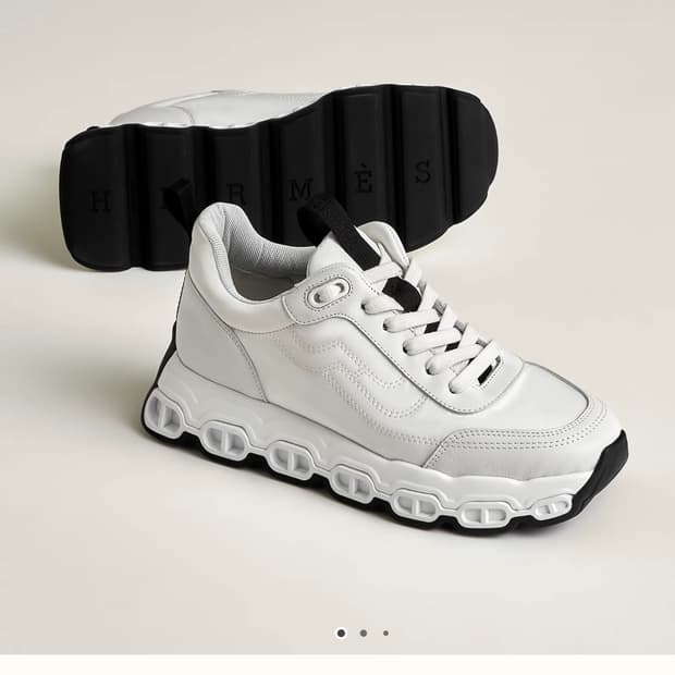 에르메스 임펄스 화이트 스니커즈 38
