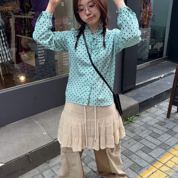 🪽민트 도트 코디 세트 🪽