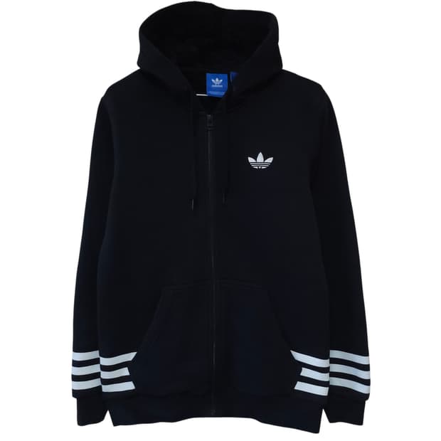 아디다스 파이어버드 털 후드집업 95-100 트레이닝