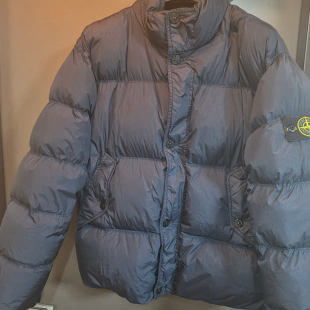 스톤아일랜드 24FW 가먼트다이 크링클랩스 패딩