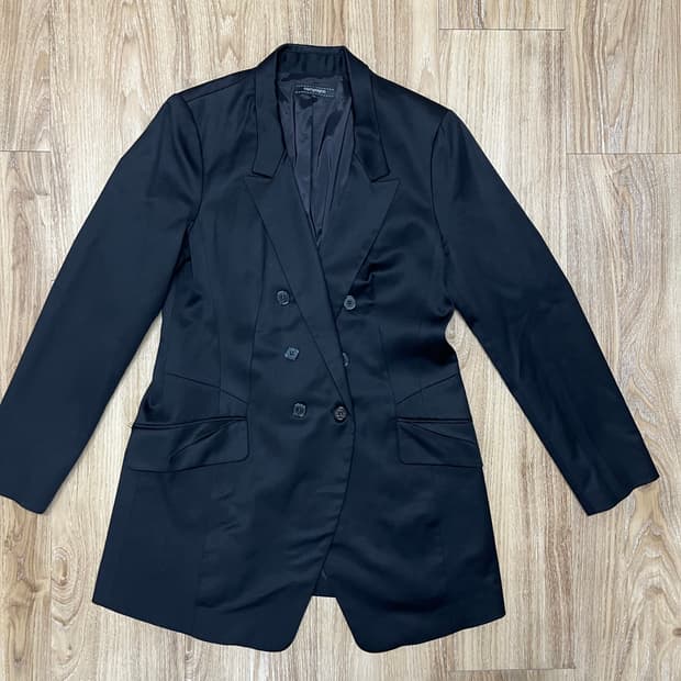 꼼빠니아 롱 더블 블레이저 77