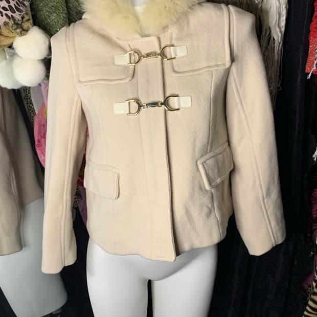 질스튜어트 히메갸루 퍼 버클코트