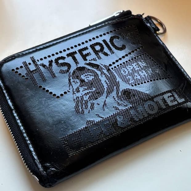 히스테릭 글래머 X 포터 CAFE & MOTEL 펀칭 멀티 지갑