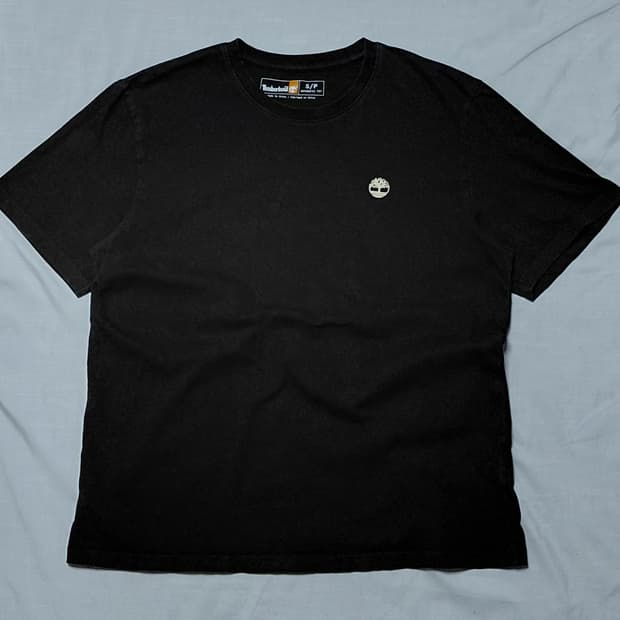 [M/95] 팀버랜드 하이킹 베어 그래픽 반팔 티셔츠 (블랙/24년형)