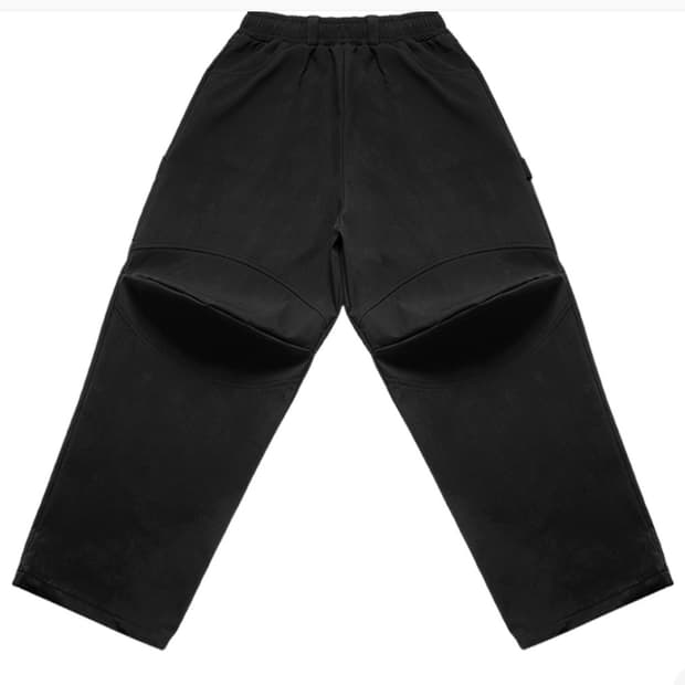 mjd X TRSC 3D 니 나일론 팬츠 블랙