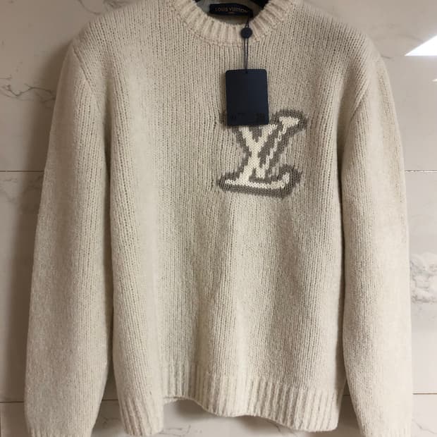 루이비통 인타르시아 크루넥 니트