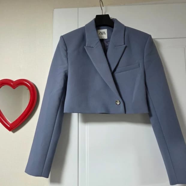 자라 크롭 자켓