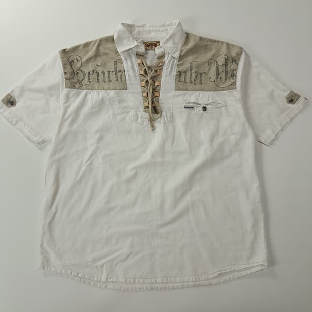 CK959 XL 스토커포인트 90s 독일판 바바리안 반팔 셔츠 남방