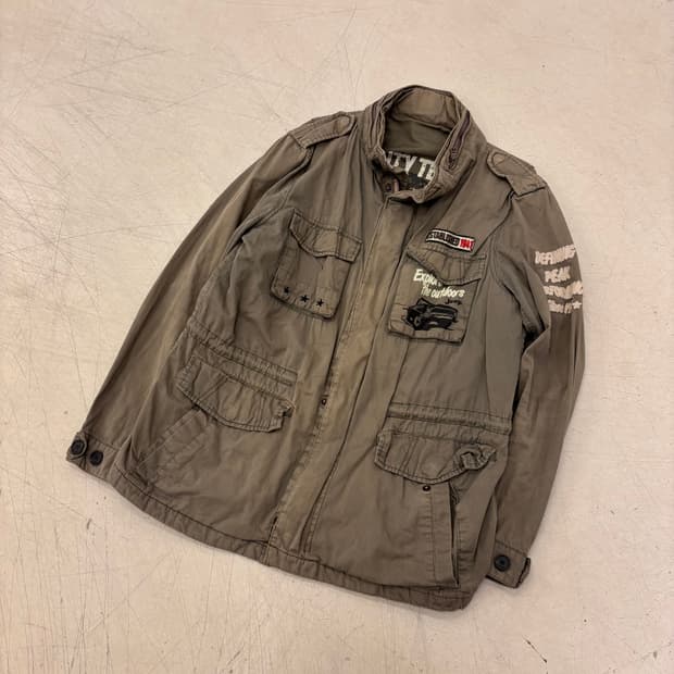 지프 어센틱 밀리터리 자켓
