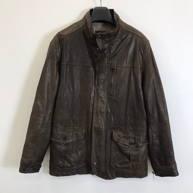 올젠 양가죽 빈티지 레더자켓 [105]