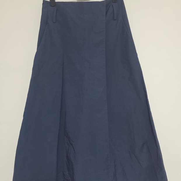 COS 네이비 랩 스커트 팬츠 큐롯 EUR32