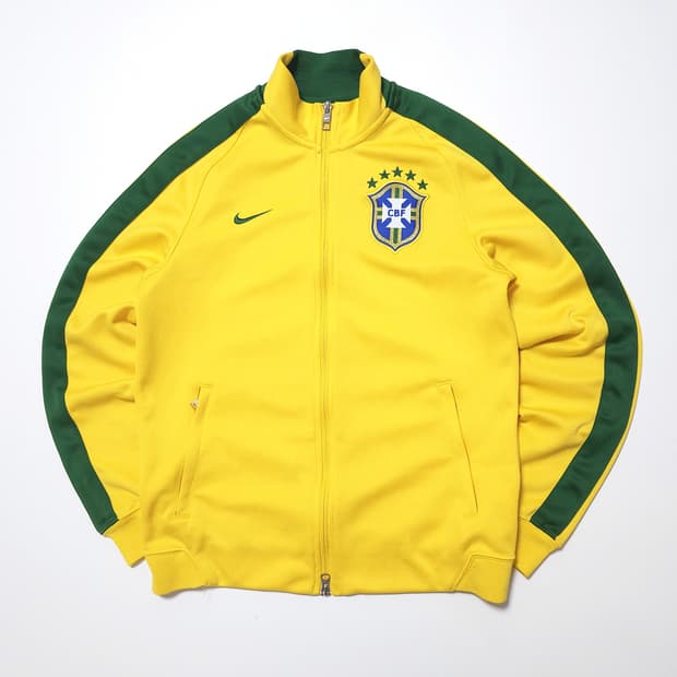 나이키 13-14 브라질 국대 트랙탑 져지 자켓