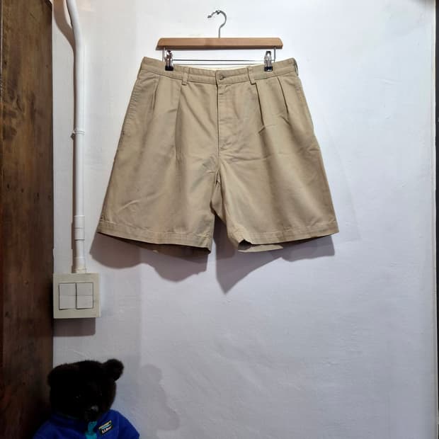 90s 폴로 골프 USA 플리츠 치노 쇼츠 (Polo Short)