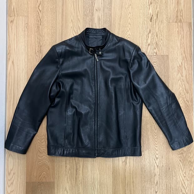 램스킨 레더자켓