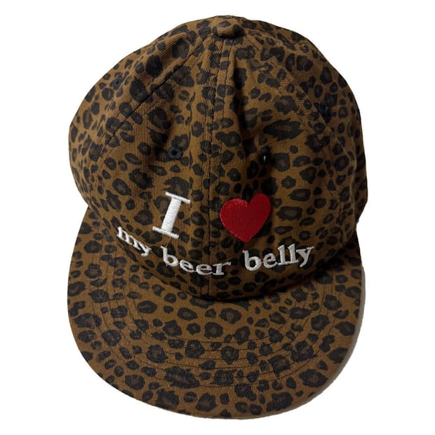 새상품 여자 호피 캠프캡