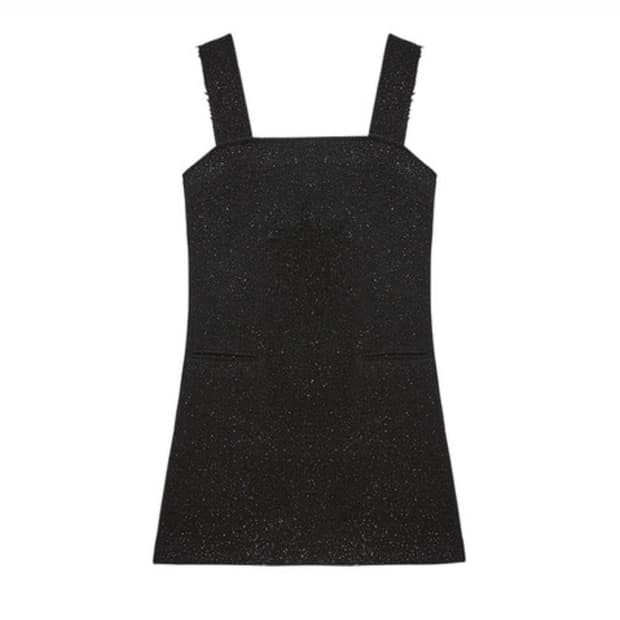 인스턴트펑크 트위드 미니 원피스