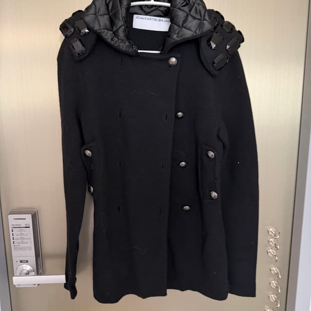 JCde CASTELBAJAC 블랙 가디건