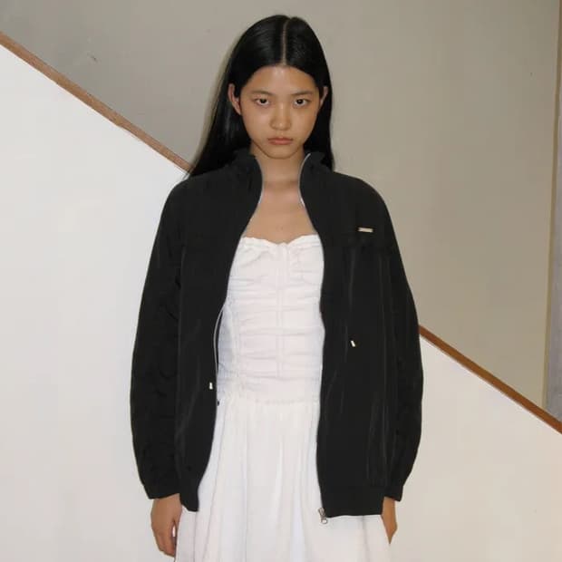 시눈 서클 윈드브레이커 - 블랙