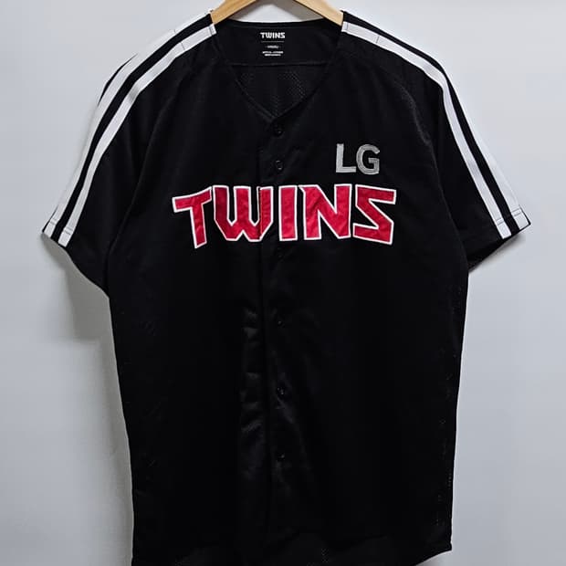 LG트윈스 블랙 원정 유니폼 XL