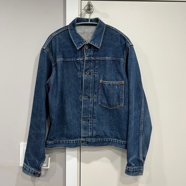 90‘s 리바이스 lvc 1st salvage denim jacket