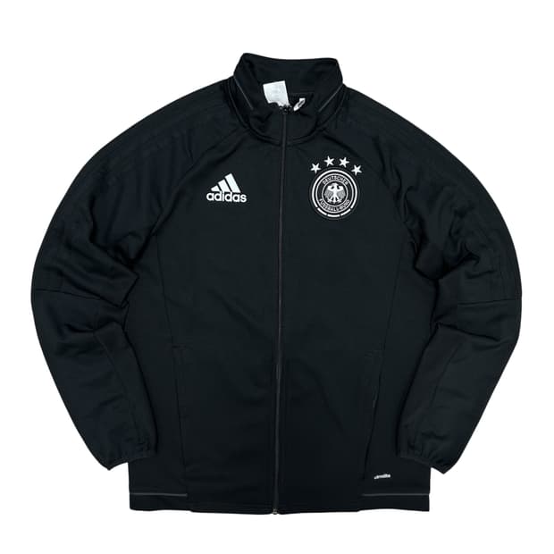 아디다스 독일 국대 올블랙 트랙탑(실측S)