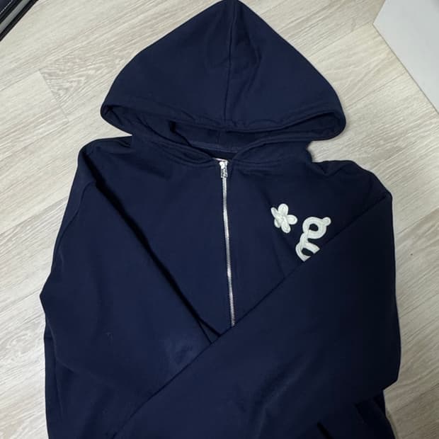글런든 후드집업 네이비 2사이즈 