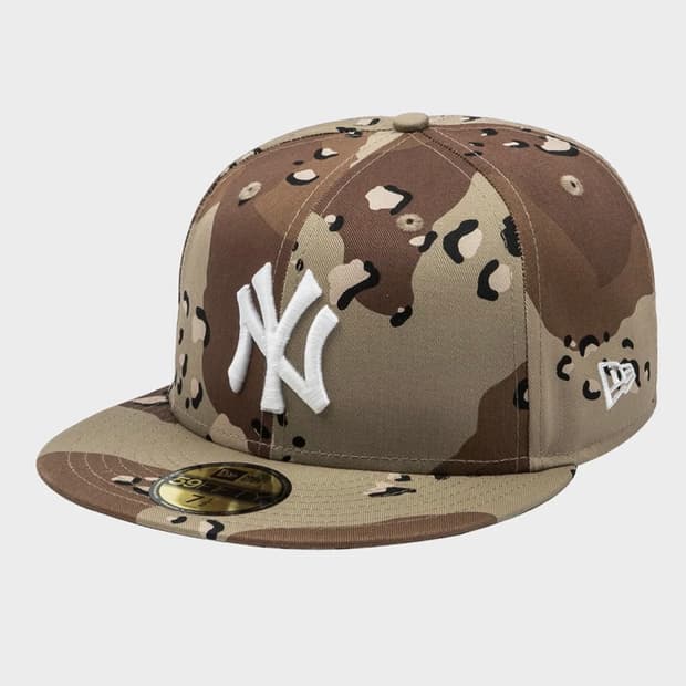 Newera 카모 모자 60.6cm