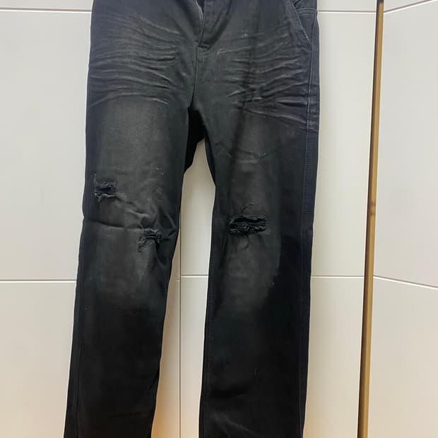 KENDRICK REGULAR DENIM PANTS (BLACK)