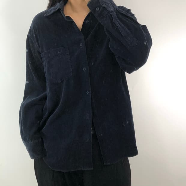 [L] 아르마니 익스체인지 코듀로이 셔츠