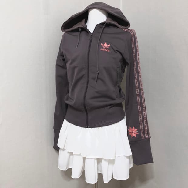 아디다스말린장미집업카결창