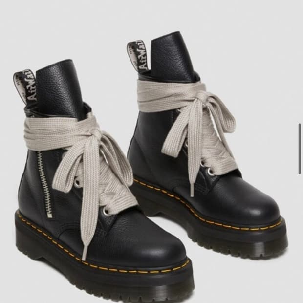 릭오웬스 닥터마틴 1460 쿼드