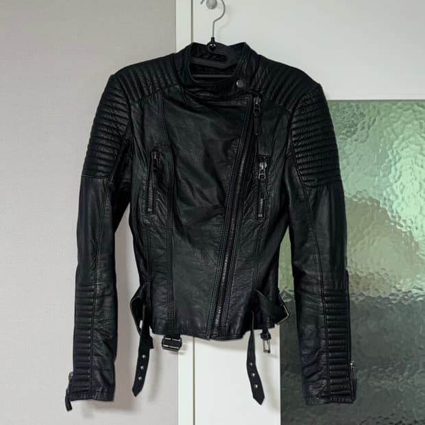 Zara Basic Fake Leather Jacket