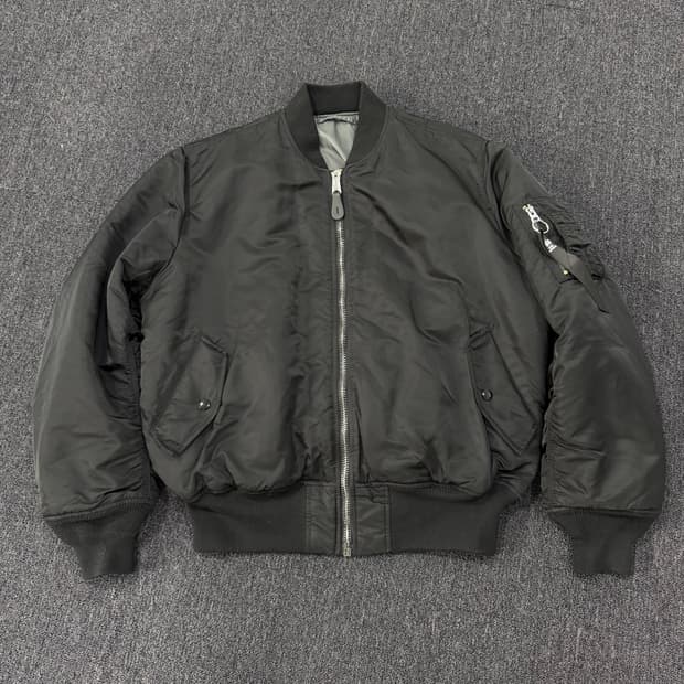 알파인더스트리 ma-1 리버시블 항공자켓