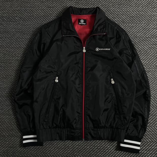 00s 컨버스 올드스쿨 디테일 우븐 트랙 자켓o 3833